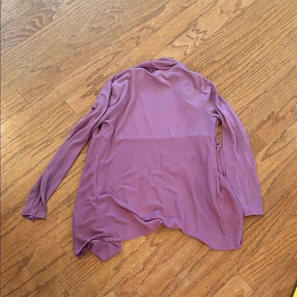 Coldwater Creek, size large/14 lavender cover up - Picture 9 of 10